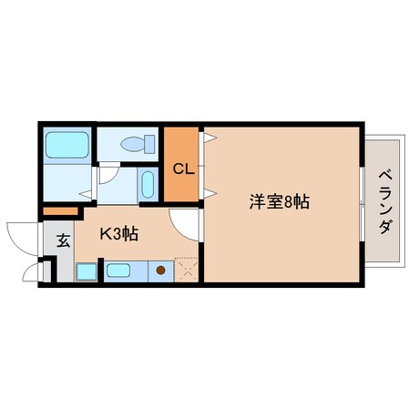 近鉄奈良駅 バス10分  南方町下車：停歩4分 1階の物件間取画像